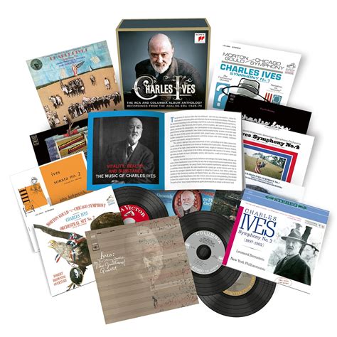 Charles Ives Rca And Columbia Album Anthology Recordings From The