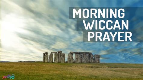 🙏🌅 Morning Wiccan Prayer 🕯️ Pagan Daily Spell For Gratitude Youtube