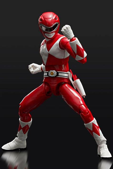 Model figurki Power Rangers Red Ranger do samodzielnego złożenia