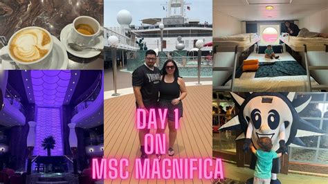 Msc Magnifica Embarkation Day Vlog Ocean View Stateroom Tour Room