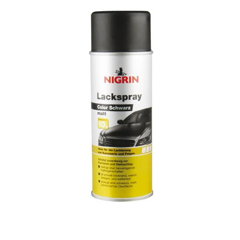 Lakier Spray Nigrin Czarny Matowy Ml Nigrin Motoryzacja Empik