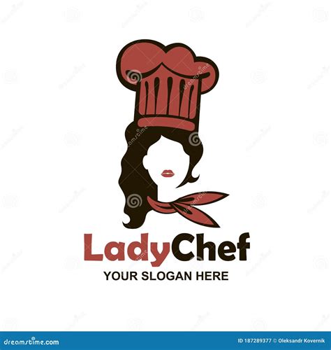 Chef Woman Design Stock Vector Illustration Of Kitchen 187289377