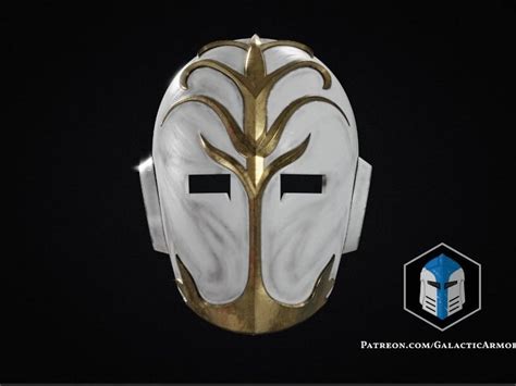 Jedi Temple Guard Mask Raw 3D Print - Etsy