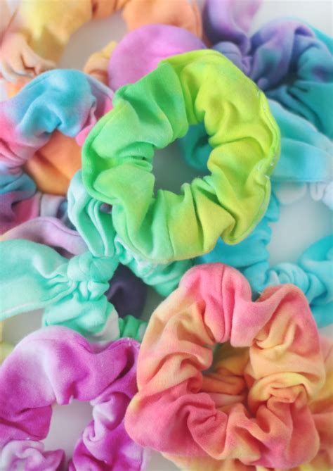 How To Tie Dye Scrunchies Socks Video Gluesticks Blog