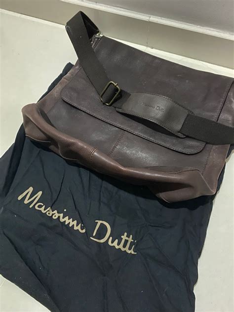 Massimo Dutti Sling Bag Mens Fashion Bags Sling Bags On Carousell