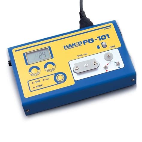 FG101 10 Tester Measures Fahrenheit