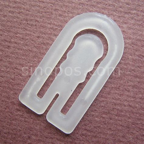 Economical Plastic Back Clips For Shirt Packaging U Shape Dress Garment