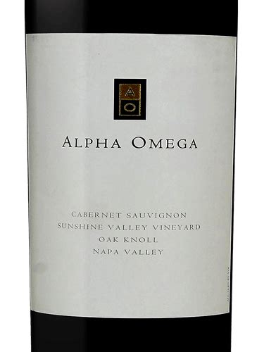 Alpha Omega Sunshine Valley Vineyard Cabernet Sauvignon Vivino Italia