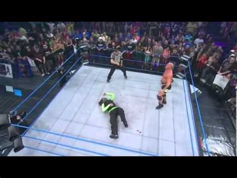 TNA IMPACT Wrestling 4 5 12 Kurt Angle Vs Jeff Hardy YouTube