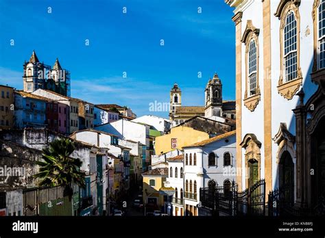 Historic Center Of Salvador Da Bahia High Resolution Stock Photography ...