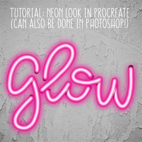 How To Make Drawing Look Neon