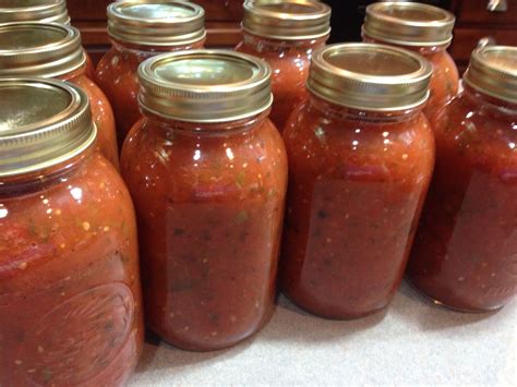 Homemade Spaghetti Sauce Canning Recipe