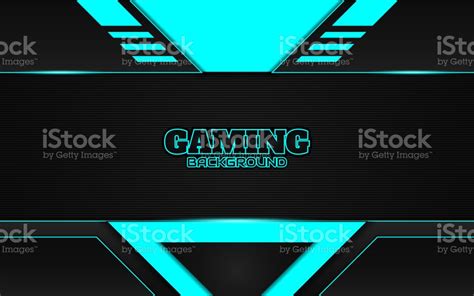 Abstract Futuristic Black And Blue Gaming Background - Blue Black ...