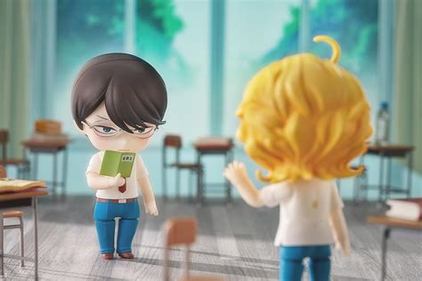 Classmates Nendoroid No 2586 Rihito Sajo And No 2587 Hikaru Kusakabe Set