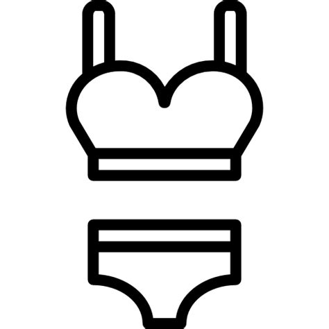 Bikini Smalllikeart Lineal Icon Freepik
