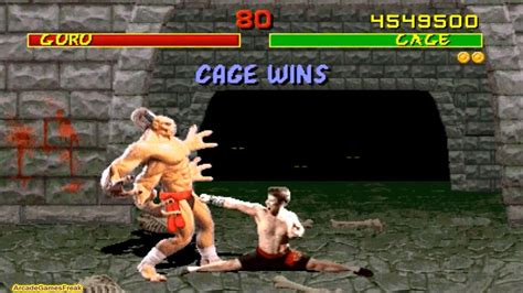 Mortal Kombat Arcade Johnny Cage Gameplay Playthrough Longplay Youtube