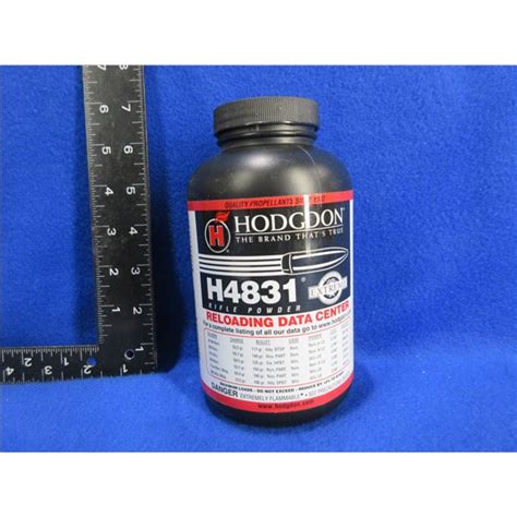 Hodgdon H4831 Rifle Powder 508 Grams Including Tub