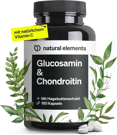 Glucosamin Chondroitin 180 Kapseln mit Vitamin C trägt zu einer