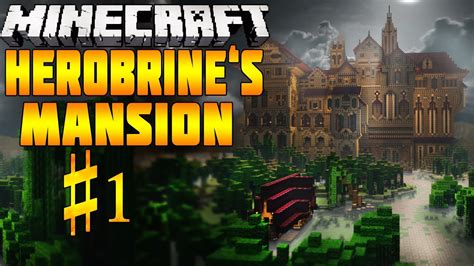 Minecraft Herobrine S Mansion By Hypixel German Geile Adventure