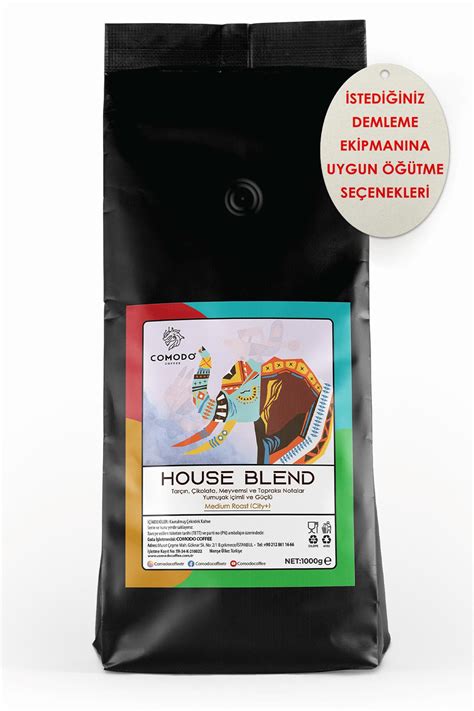 Comodo Coffee House Blend Special Selection Filtre Ekirdek Kahve