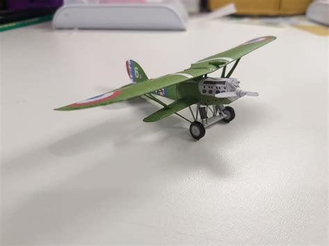 Nieuport Delage Nid C Paper Model Ecardmodels