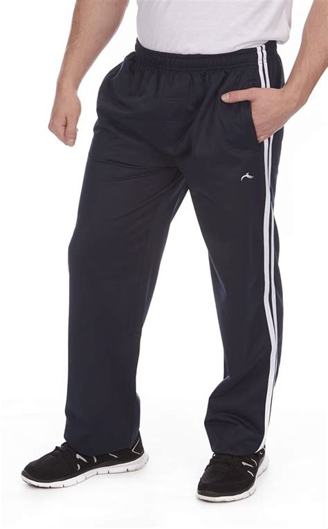 Pro Tonic Mens Tracksuit Bottoms Silky Casual Gym Jogging Joggers Sweat