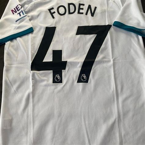 Puma MANCHESTER CITY PHIL FODEN Men's JERSEY Sz... - Depop