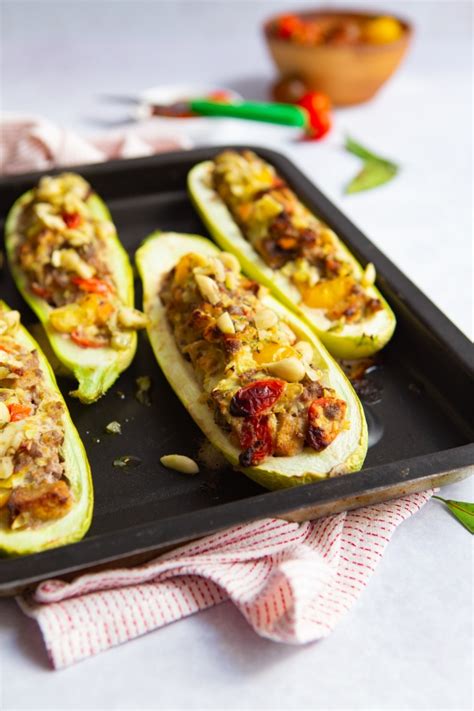 Courgettes Farcies La Tomate Cerise