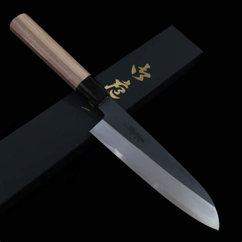 Japanese Santoku Knife- Kagekiyo – Aogami 2 - Kurouchi - Sizes:18cm