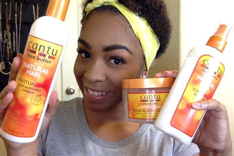 Cantu Shea Butter For Natural Hair Products Review Xincrediblel Youtube