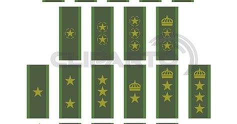 √ Israeli Army Rank Insignia - Na Gear