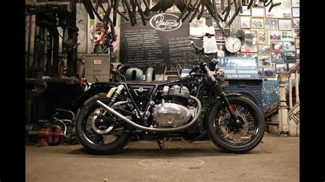 New Royal Enfield Interceptor Exhausts For A Custom Cafe Racer Build