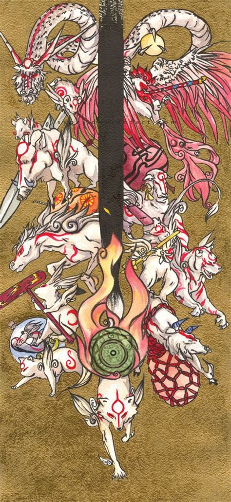 Okami Brush Gods Wallpaper