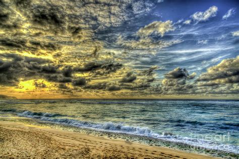 Before Sunset North Shore Oahu Hawaii Collection Art Photograph By Reid Callaway Fine Art America