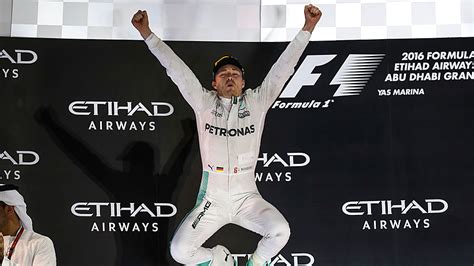 GP Abu Dhabi F1 2016 Nico Rosberg campeón del mundo toca la gloria