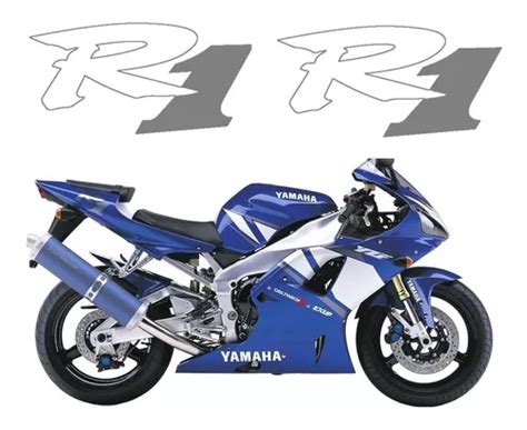 Kit Faixa Adesivo Rabeta Para Yamaha R Anos Parcelamento