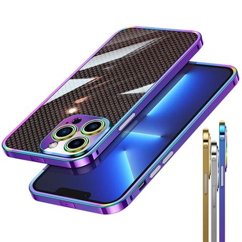 Funda De Metal Para Iphone Pro Max Plus Cubierta De