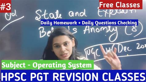 3 HPSC PGT COMPUTER SCIENCE REVISION CRASH COURSE Nsclasses YouTube