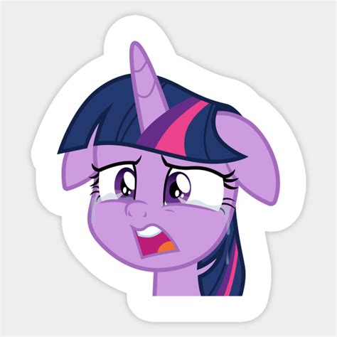 Twilight Sparkle is scared - My Little Pony - Sticker | TeePublic