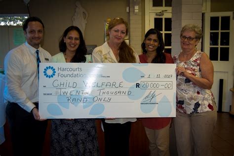 Cwdd Centenary Business Launch And Harcourts Donation Child Welfare