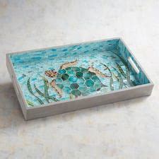 Pier Imports Cactus Scene Mosaic Tray Artofit