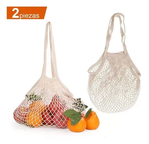 Bolsas Ecologicas Frutas Y Verduras De Algod N Reutilizables Mercadolibre