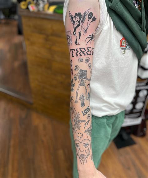 Share More Than Minimalist Patchwork Sleeve Tattoo Latest In