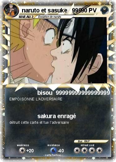 Pok Mon Naruto Et Sasuke Bisou Ma Carte