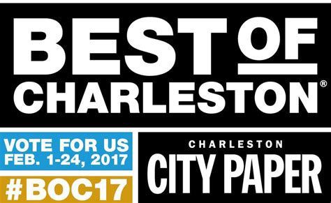 Best Of Charleston 2017 voting has started and goes until February 24th.