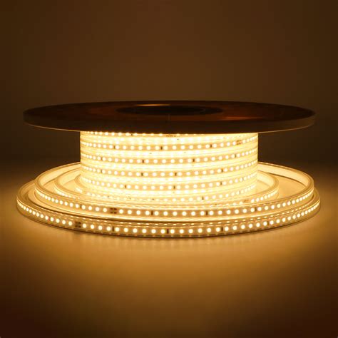 Dimmable Led Strip 20m 3000k 120 Ledsm Ip65 Plug And Play