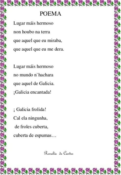 Texto Pueblo Condici N Poemas De Amor De Rosalia De Castro El Principio