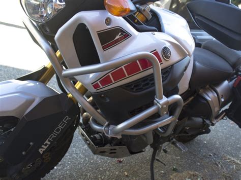 Upper Crash Bars For The Yamaha Super Tenere Xt1200z Silver Altrider