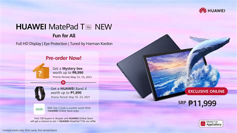 Huawei Announces Awesome Deals For Matepad T10s Jam Online