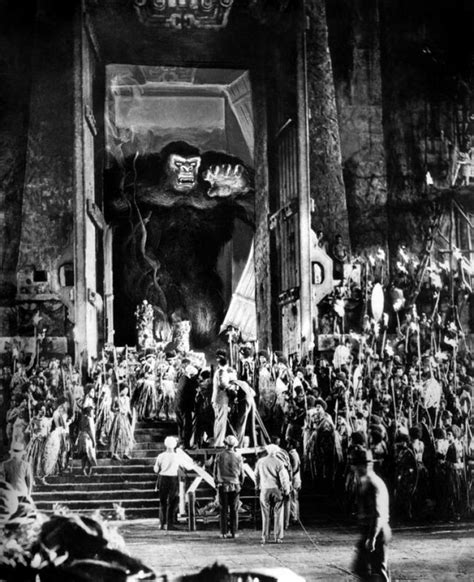 King Kong 1933 Concept Art Showing Final Scene Composition Cool